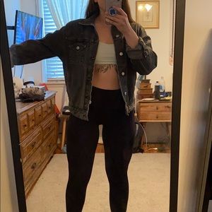 ⛔️Last Call⛔️ American Apparel Black Denim Jacket!